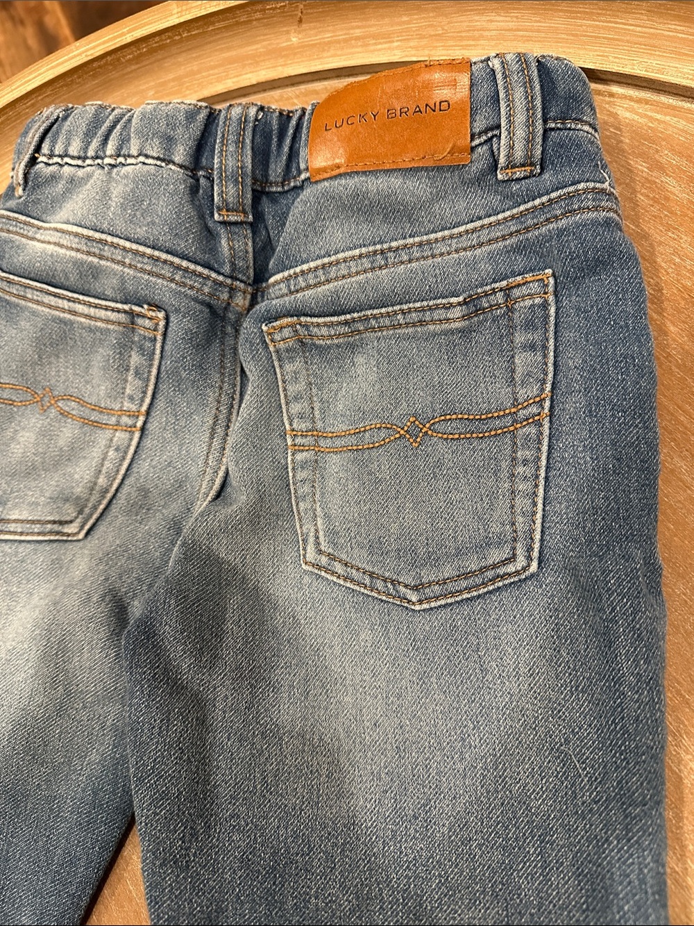 Lucky Brand Kid's Pull-On Elastic Waist Jeans Size 5